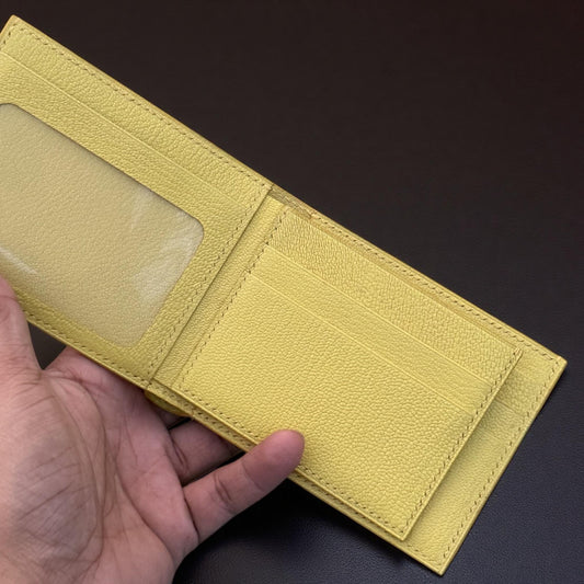 Alligator Bifold Wallet, Handmade Saddle Stitched, Personalized