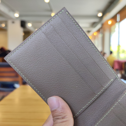 Stingray Bifold Wallet for Men | Navy Blue Exotic Leather Wallet |Handmade Luxury Mens Wallet | Gift for Him
