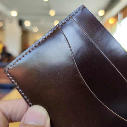 Leather Cardholder, Full Grain by Thor Leather Craft - detail view 2