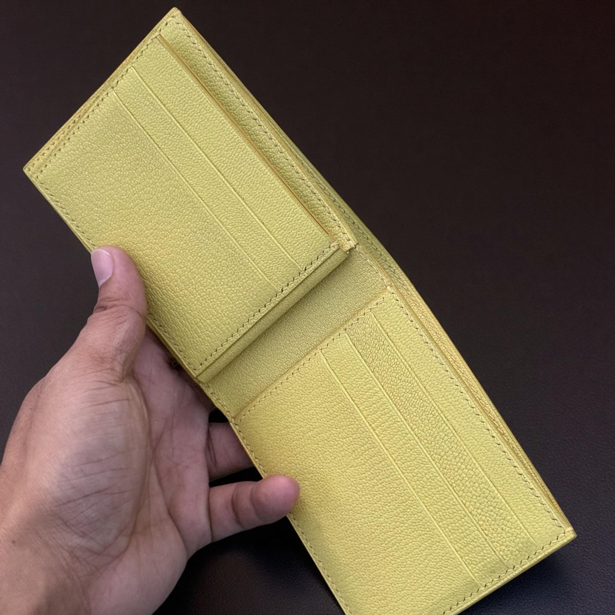 Alligator Bifold Wallet, Handmade Saddle Stitched, Personalized