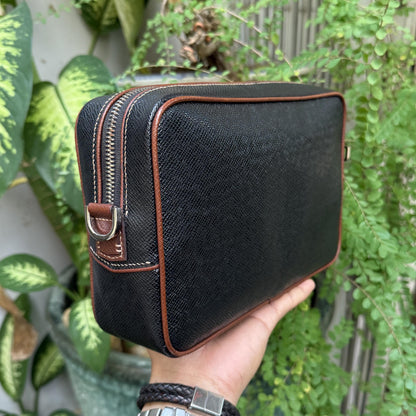 Men's Full-Grain Leather Clutch Bag by Thor Leather Craft - detail view 5